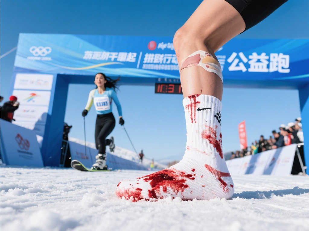 公益跑再创佳绩!谷爱凌刷新个人纪录,赛后袜子染红引关注 公益跑再创佳绩!谷爱凌刷新个人纪录,赛后袜子染红引关注