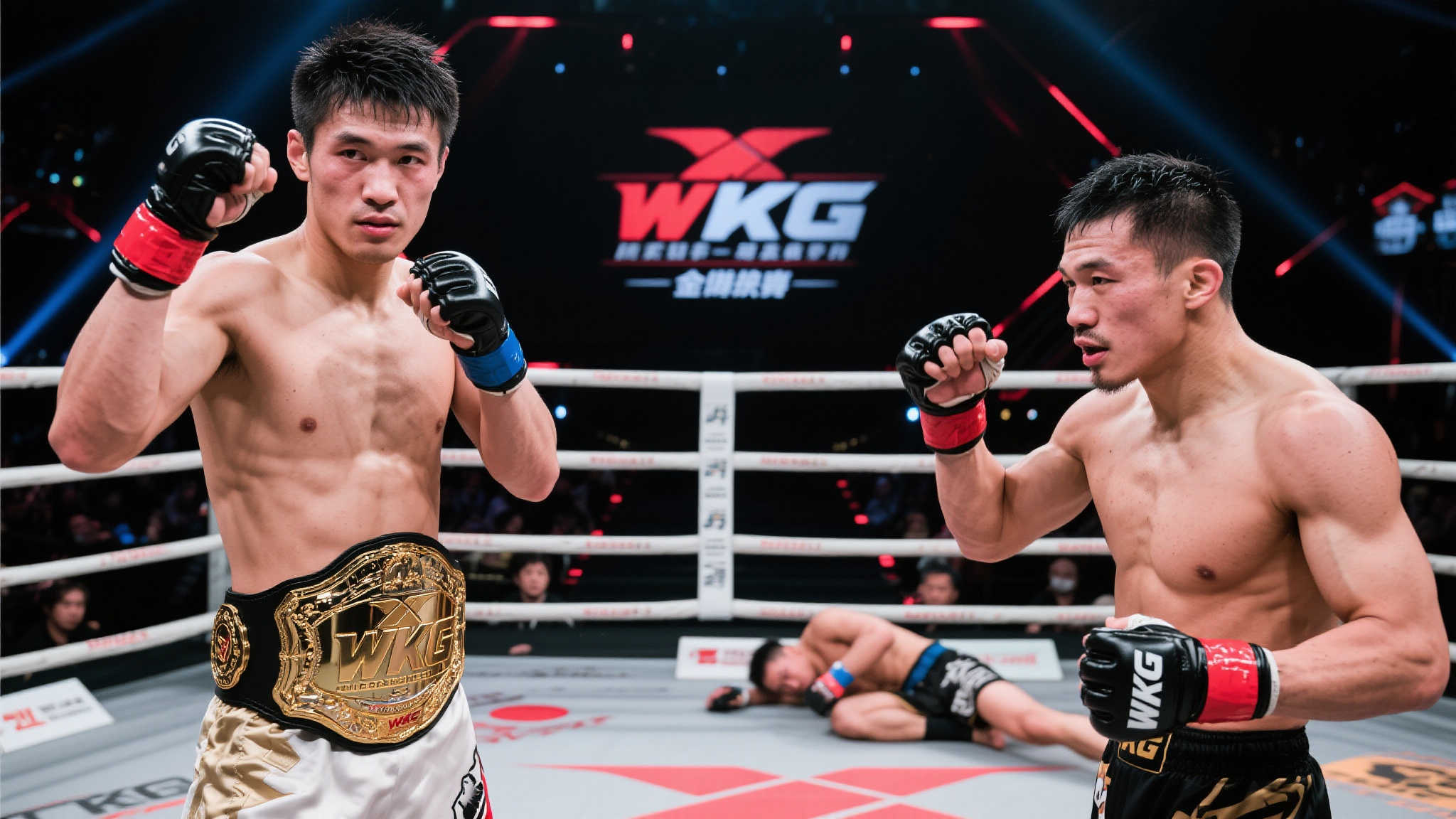 中日巅峰对决！WKG天山之巅争夺首条硬核金腰带！